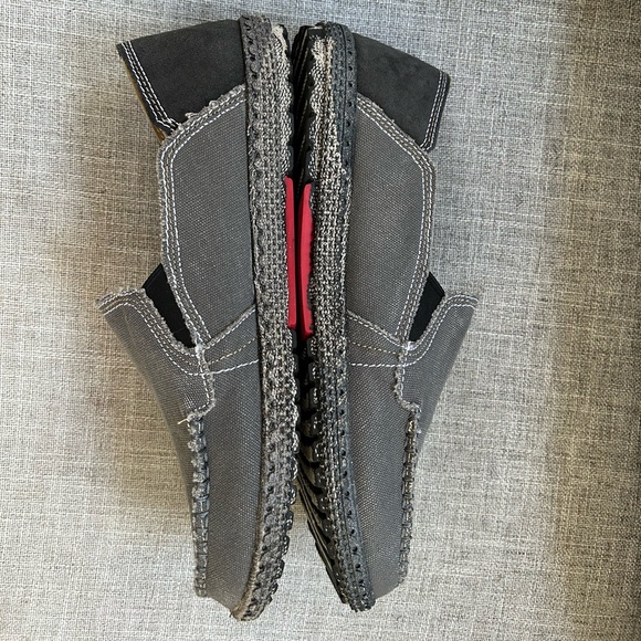 CASMAG Classics Men's Casual Cloth Canvas Gray Slip-On Loafers Size 45 (10.5) - Picture 1 of 10